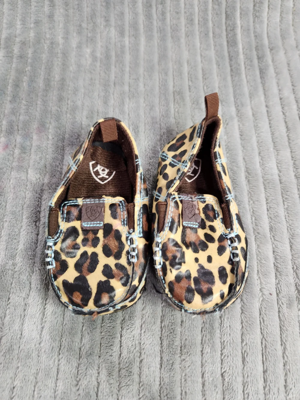 Ariat Infant Girl's Natalie Leopard Print Cruiser Shoe